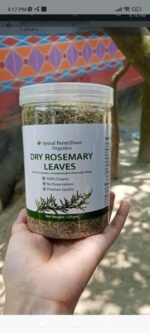 Organic Rosemary Leaves – 125g Premium Jar - Image 2